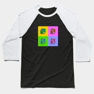 Core Pop Art Baseball T-Shirt